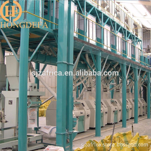 Full automatic corn flour milling machines